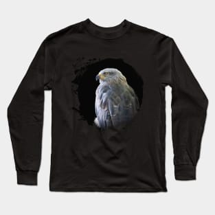 Kite Bird Animal Wildlife Forest Nature Free Flight Long Sleeve T-Shirt